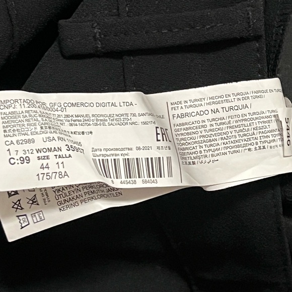 🖤 MNG Mango Black Dress Pants 12 - Picture 4 of 4